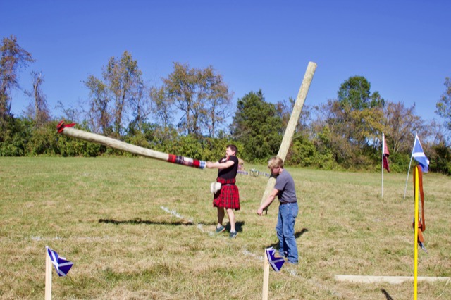 Richmond Kentucky Highland Games action photo