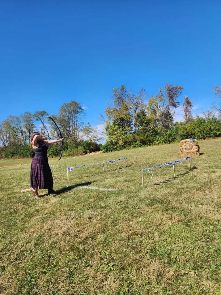 Outdoor Highland Games competition photo